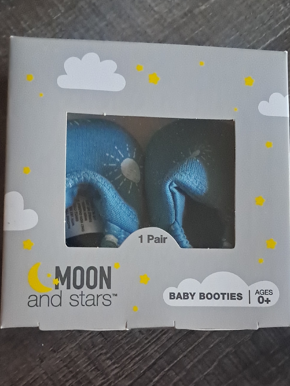 FOR REN!!!!! NO TOUCHYTarget Moon and Stars Blue Baby Booties